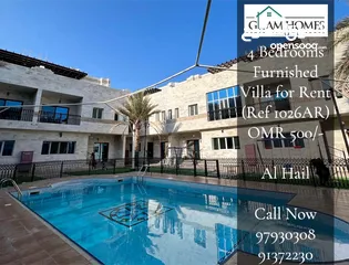  1 4 Bedrooms Furnished Villa for Rent in Al Hail REF:1026AR