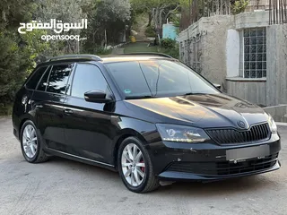  3 سكودا فابيا 2017 يد اولى