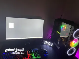  2 Pc وكالة للبيع مع شاشه وكامل اغراضه