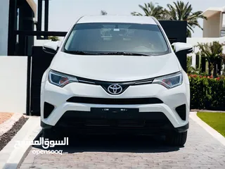  2 AED 1,030 PM  TOYOTA RAV4 2018  FULL AGENCY MAINTAINED  0% DP  GCC SPECS  MINT CONDITION
