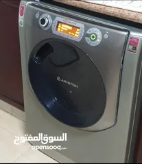  4 2في1 نوع اريستون غساله مع حماصه k10