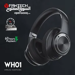  5 FANTECH WHO1 WIRELESS HEADPHONE سماعات رأس هيد سيت من فانتيك