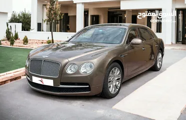 1 Bentley Flying Spur 2014 - GCC - No Accidents - Well Maintained - Clean Car