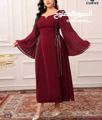  2 فستان شيفون للمناسبات المتعدده