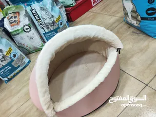  2 بيت قطط 2 في 1: بيت قطط صيفي وشتوي عصري! سهل التحكم فيه، يتحول ليناسب الجو. مصنوع من جلد قوي