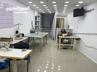  2 محل للإيجار وسط رام الله ، عمارة حيوية