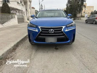  5 لكزس NX300 موديل 2016 لون ازرق فل كامل اعلى تصنيف من فئتها