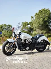  5 Indian scout 2020 abs 1200cc لون مميز