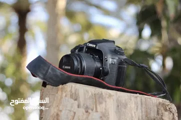  2 كاميرا كانون 7d I مع عدسة 18-55mm