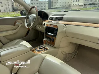  10 مرسيدس S350 Large - فحص كامل بدون ملاحظات - صيانة وكالة - موديل 2004 - اعلى مواصفات