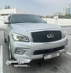  1 Infiniti QX80 2015, GCC Specifications  ‎‏Full Infiniti Servise History