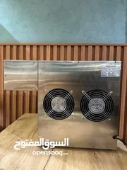  20 عرض ذهبي مكينه أيسكريم الكوري مع كرفان صغير بسعر مميز وقابل للتفاوض