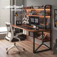  9 مكتب واحد يجمع بين الأناقة والعملية راحتك من مكتب منزلي متعدد الاستخدامات مثالي المدارس والجامعات.