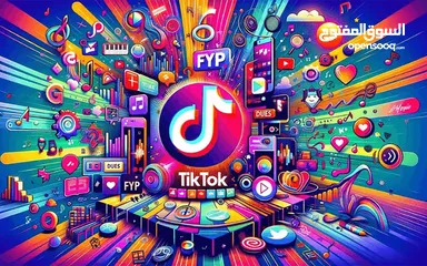  4 تیک‌تاک tiktok page and followers 1k is 35 dirham