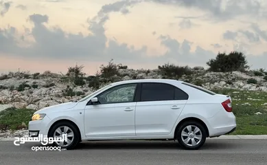  7 سكودا رابيد موديل 2015 ديزل اصل برايفت يد ثانية محرك 1600 جير عادي