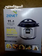  1 Zenet Pressure Cooker 11 In 1 Brand New Unused