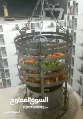  4 للبيع معدات مطعم ابار زرب غازات ثلاجة حفظ لحمة غاز مظبي دكتات شفاطات