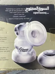  2 شفاط الحليب الكتروني  tommee tippee