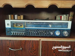  6 ستيريو ياباني 4 سماعات راديو هيتاشي رقمي