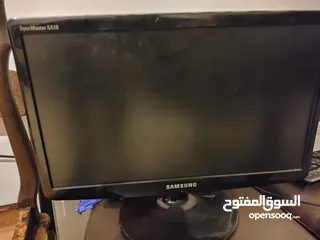  7 طابعة ليبل و شاشة سامسونج 18 بوصة للبيع