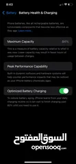  4 iPhone 11 128g battery health 84