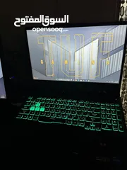  9 Asus Tuf f15 Rtx 3060 gaming laptop بسعر مغري ، الجيل الحادي عشر بحال الوكالة تماماً