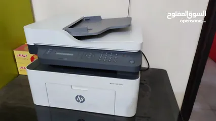  3 طابعة ليزر HP متعددة الوظائف موديل  HP laser MFP 137 fnw