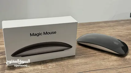  1 ماوس ابل الجيل الثاني اللون الأسود Apple Magic Mouse 2 : Black
