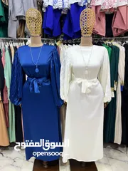  2 فخامه فستان   نوع القماش زارا