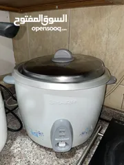  1 Rice cooker steam cooker sharp جهاز طبخ الرز