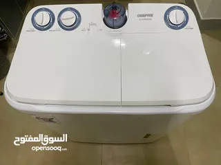  1 geepas washing machine( used only 4 months almost new)