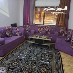  5 طقم جلوس كورنال 16 مقعد تفصيل وثقيل نوعيه الخشب زان معركات