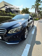  6 Mercedes Benz E300 2014 GCC Original Paint lady driven