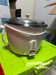  3 Tv , Rice Cooker and glass and plates