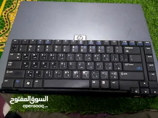  16 قطع قارئ DVD وشاحن ورام وواي فاي وكيبورد وشاشة وسرعة لاب توب وبور سبلاين مزود طاقة لكيس بيع او بدل