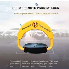  5 Automatic Folding Waterproof Parking Barrier with 2 Remote Controls and Key 30 M