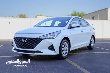 1 البيع  HYUNDAI ACCENT  MODEL 2021 السياره  ماشية 73 كليو فقط السعر 3900 السياره  بحالة الوكالة  لتوا