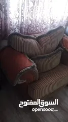  2 طقم كنب ظهر متحرك ومقعد متحرك
