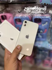  6 Iphone  11/128 بدون خدش وتر بروف