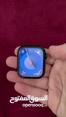  10 للبيع ساعة أبل series 8 يركب لها شريحة gps+cellular 41mm