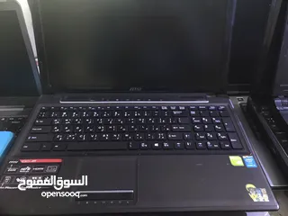  1 لابتوب msi corei7 الجيل الرابع