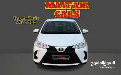  2 0% DP -  ORIGINAL PAINT - TOYOTA YARIS SE 2022 -  FIRST OWNER - GCC SPECS - MINT CONDITION