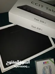  1 تابلت جديد غير مستخدم للبيع من شركة CCIT نوع الجهاز  + Tab s9  الجهاز معو هدايا قيمة