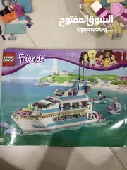  7 ليغو ليگو الاصدقاء سفينة الدولفين 41015 Lego Friends  Dolphin Cruiser 41015