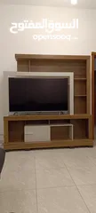  1 modern wooden TV Stand 193×180 cm for sale in good condition