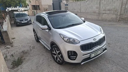  6 كيا سبورتج جتي لاين 2016فلل اضافات مع فتحة سقف بنوراما للبيع بسعر حررررق كاش نخب و ماتور 2000ديزل