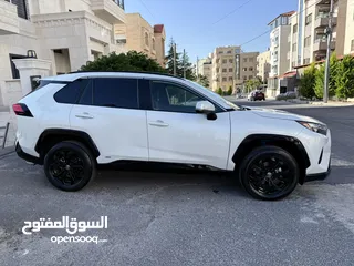  5 تويوتا راف فور 2023 SE جمرك اليوم فحص كامل عداد قليل بطارية ليثيوم4/4