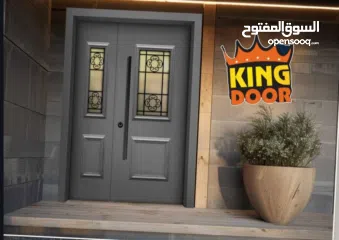  7 أبواب خشبية خارجية فخمة