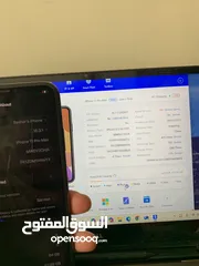  2 آيفون 11 برو ماكس بحالة وكاله مساحة 64 جيجا  بطارية 79٪؜ استعمال 3 سنين وارد كندي