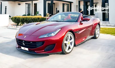  1 Ferrari Portofino 2020 - GCC - Under Service Contract till 2026 - Low Mileage - Like New